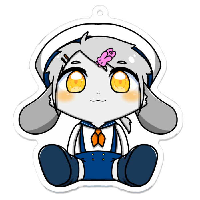 アクリルキーホルダー - 70 x 70 (mm)