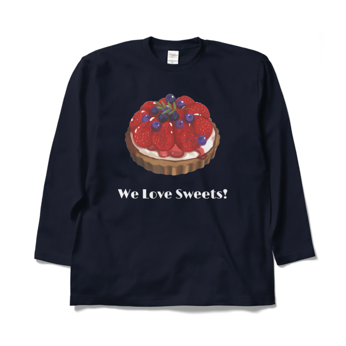 ロングスリーブTシャツ - XL - ネイビー