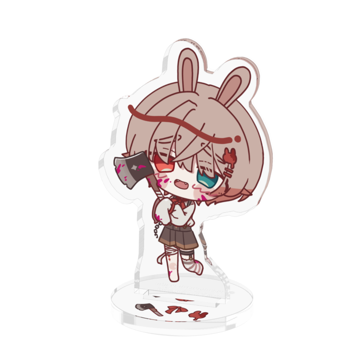 デフォアクスタver.きらーうさぎ - 50x50mm