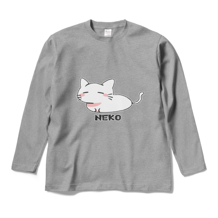 ロングスリーブTシャツ - M - 杢グレー