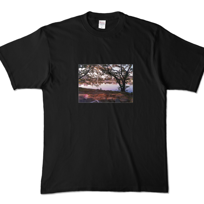 カラーTシャツ - XL - ブラック (濃色)