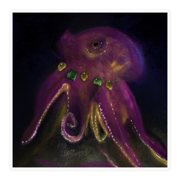 ステッカー - 100 x 100 (mm)