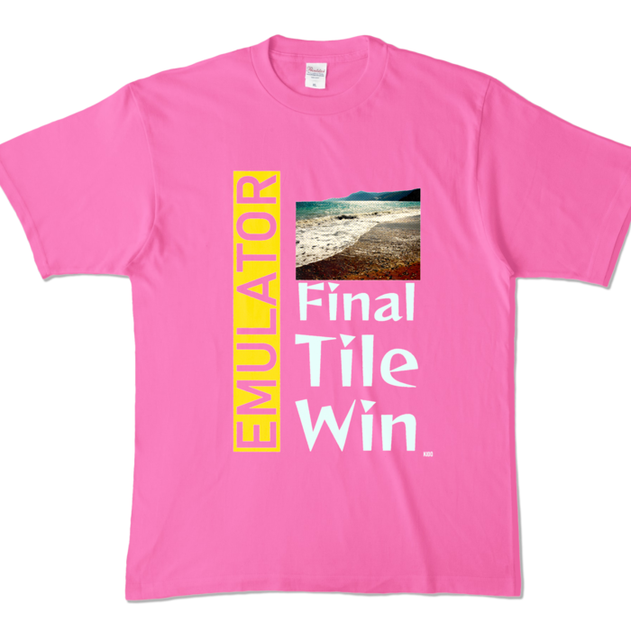 カラーTシャツ - XL - ピンク (濃色)