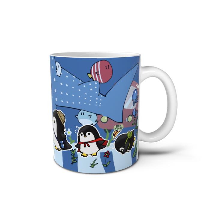 マグカップ - 直径 8 cm / 高さ 9.5 cm