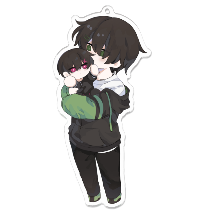 アクリルキーホルダー - 100 x 100 (mm)