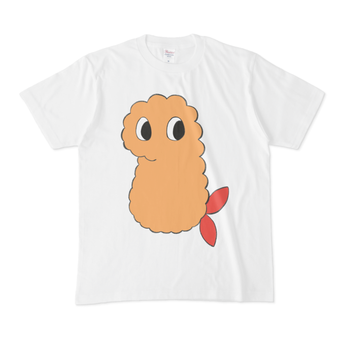 エビフラッイのTシャツ - M - 白