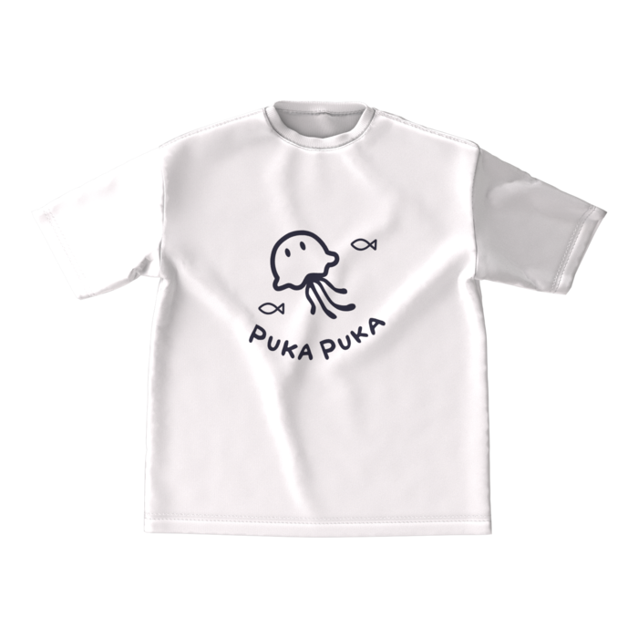 ビッグシルエットTシャツ - M - ホワイト