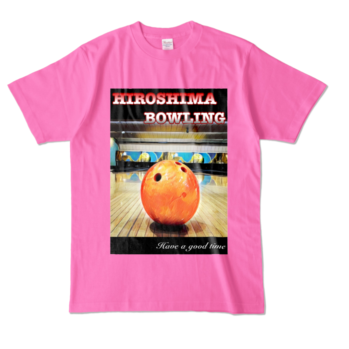 カラーTシャツ - L - ピンク (濃色)