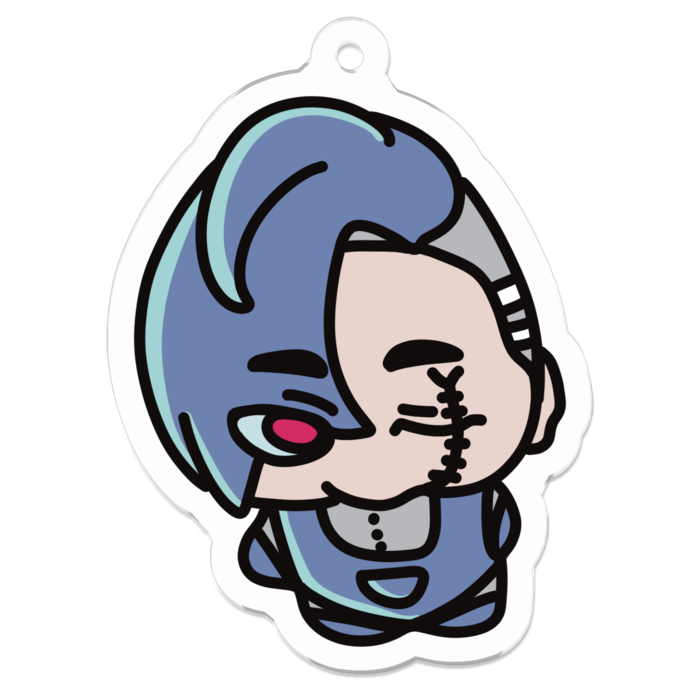 【イェーイくん】アクリルキーホルダー - 50 x 50 (mm)