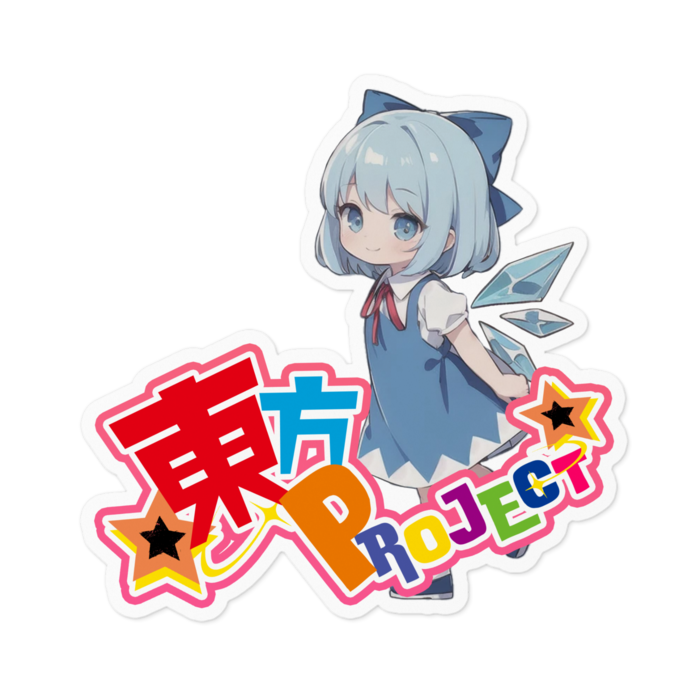 ステッカー - 100 x 100 (mm)