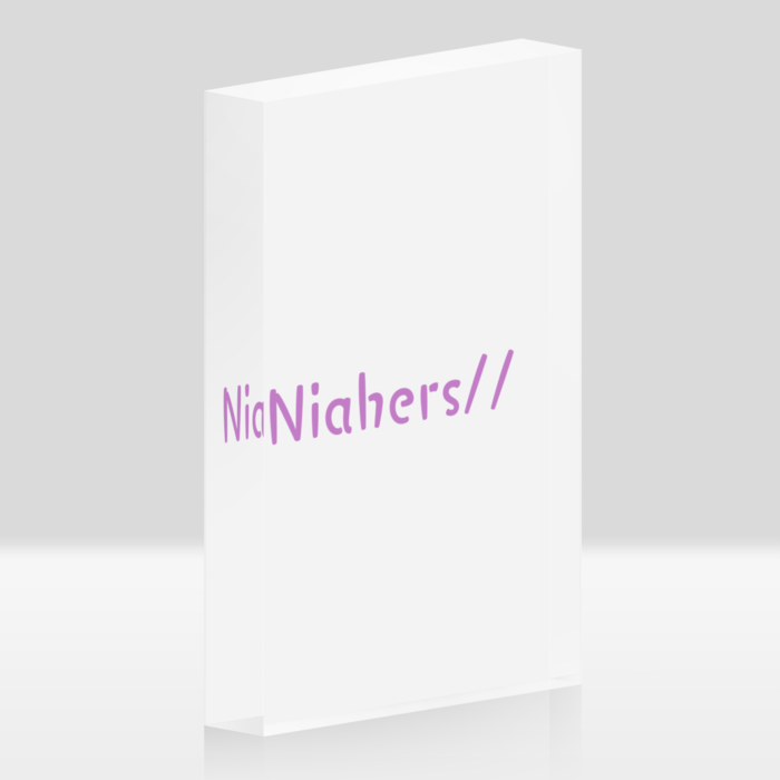 アクリルブロック - 100x148mm(2)