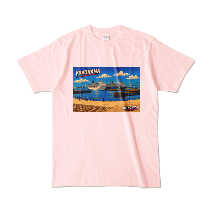 カラーTシャツ - L - ライトピンク (淡色)