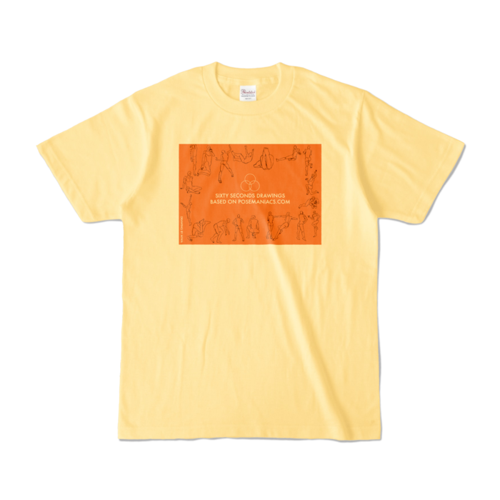カラーTシャツ - S - ライトイエロー (淡色)