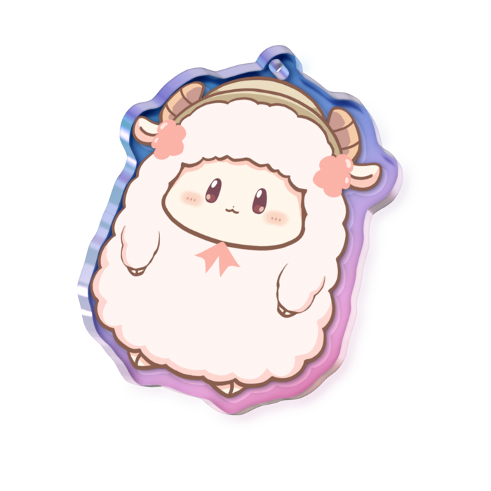 けだま③ - 50 × 50mm