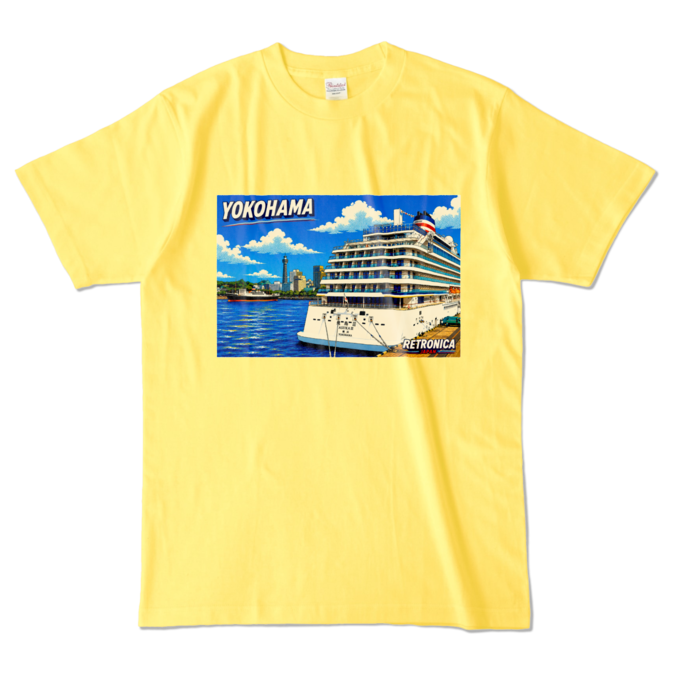 カラーTシャツ - L - イエロー (濃色)