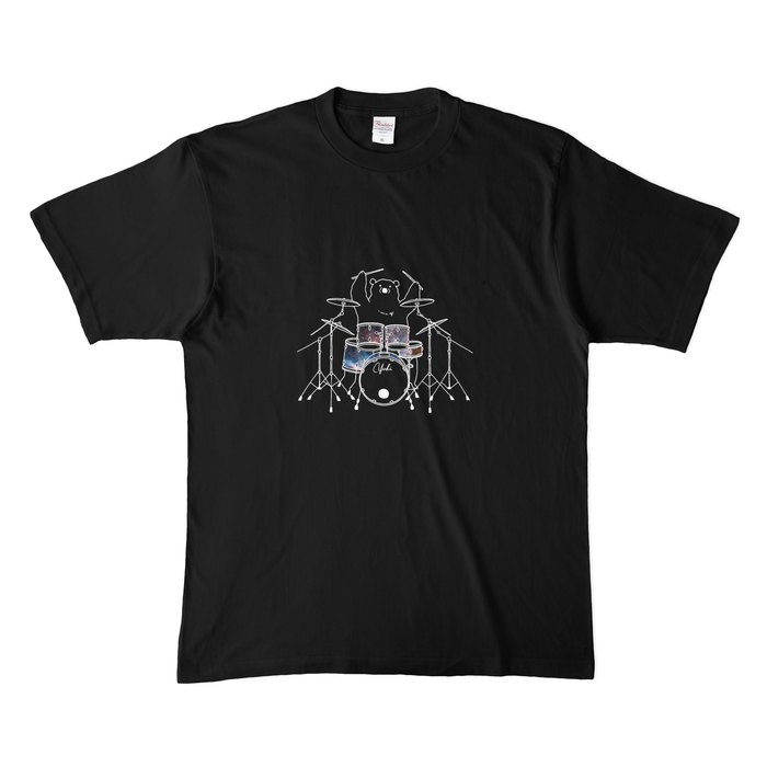 カラーTシャツ(濃色) - XL - ブラック