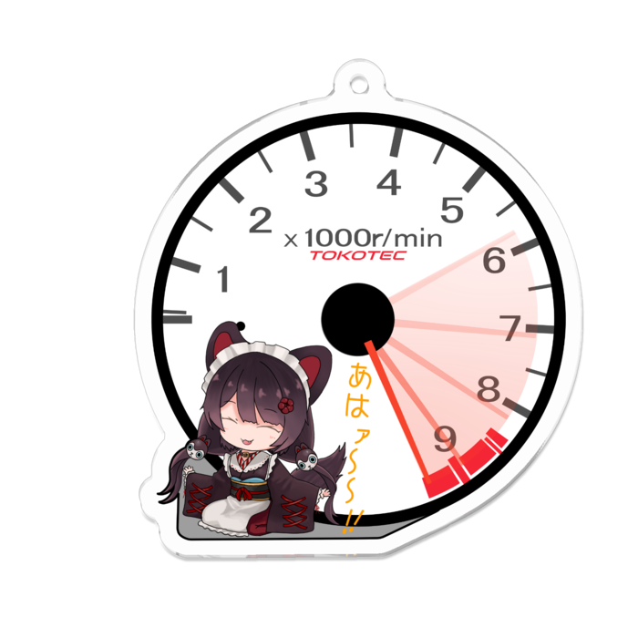 アクリルキーホルダー - 70 x 70 (mm)