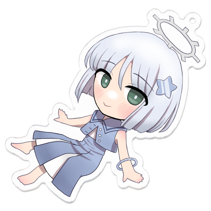 アクリルキーホルダー - 70 x 70 (mm)