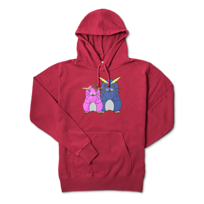 パーカー - M - バーガンディ