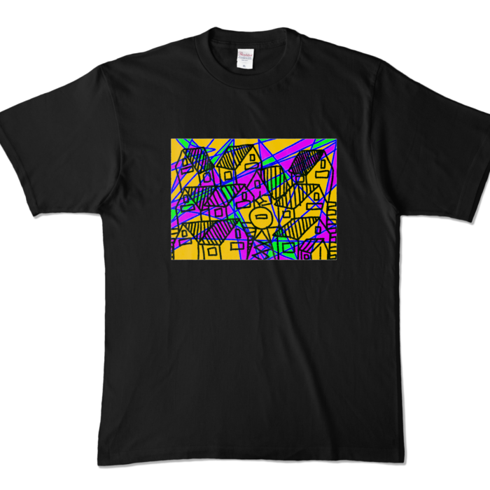 カラーTシャツ - XL - ブラック (濃色)