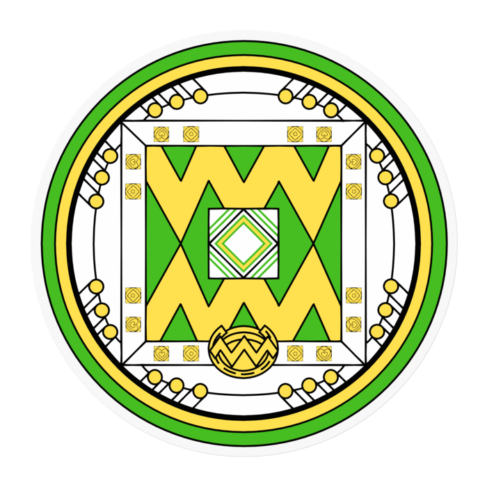 ステッカー - 100 x 100 (mm)