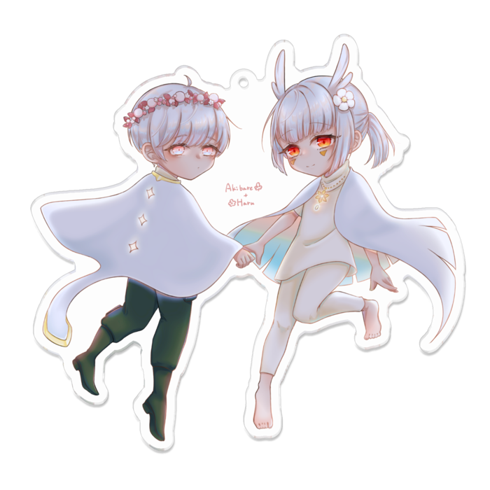 アクリルキーホルダー - 100 x 100 (mm)