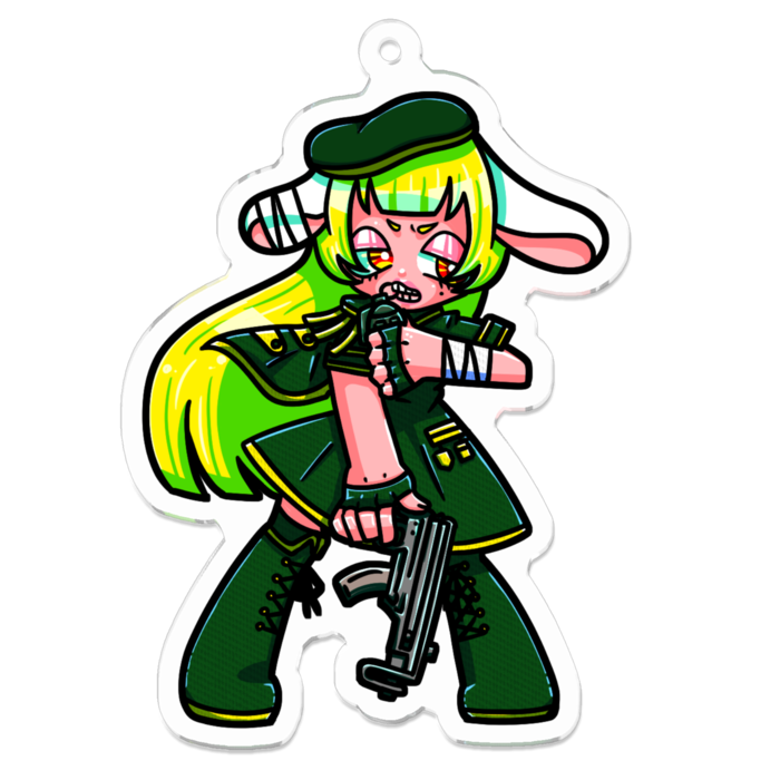 アクリルキーホルダー - 70 x 70 (mm)