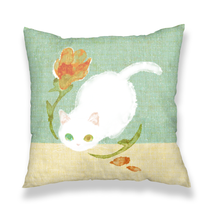 クッションカバー水 - 450x450(mm)