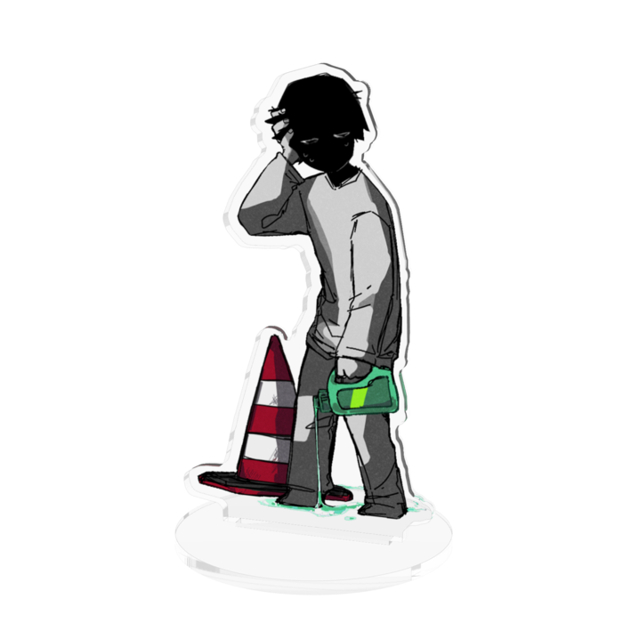 アクリルフィギュア - 100x100mm