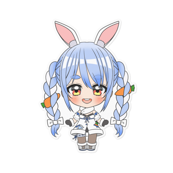 ステッカー - 160 x 160 (mm)ホワイト