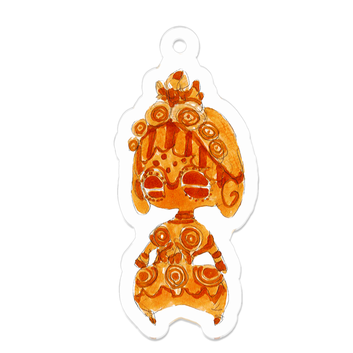 アクリルキーホルダー - 50 x 50 (mm)