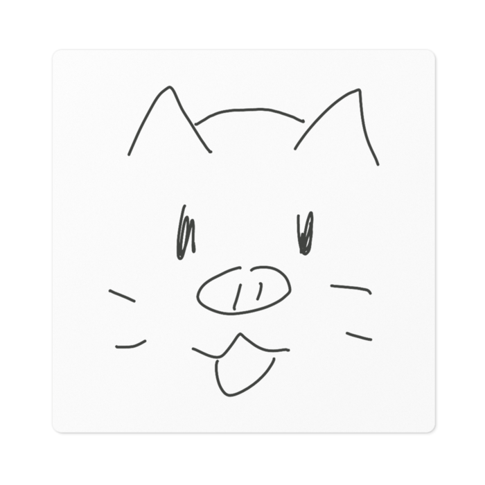 ステッカー - 100 x 100 (mm)