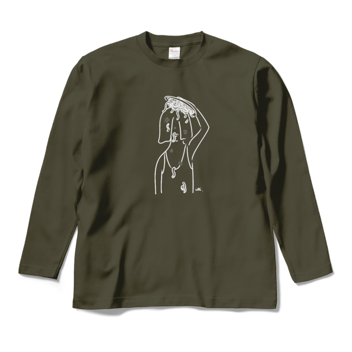 ロングスリーブTシャツ - M - アーミーグリーン