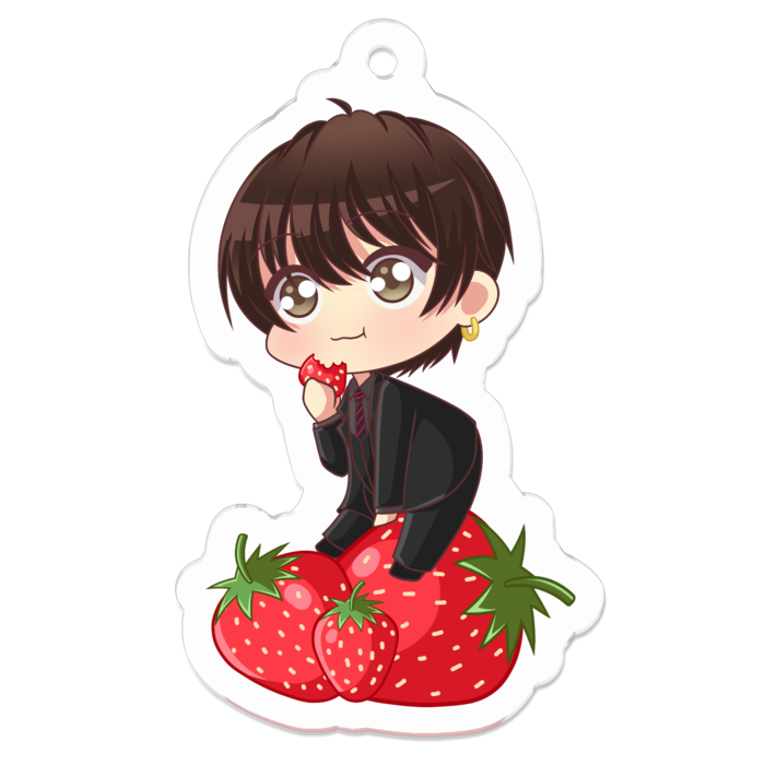 森本慎太郎 アクリルキーホルダー（コーティング） - 50 x 50 (mm)(3)