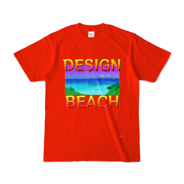 カラーTシャツ - S - レッド (濃色)