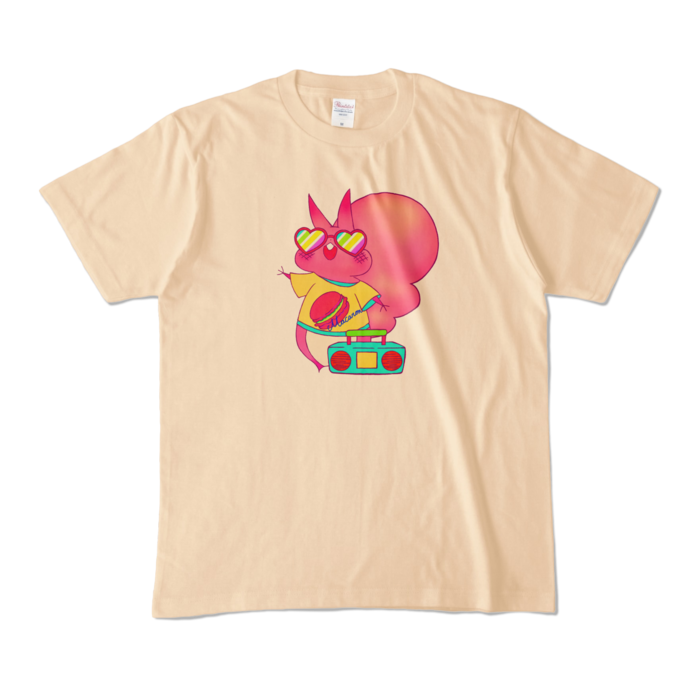 カラーTシャツ - M - ナチュラル (淡色)