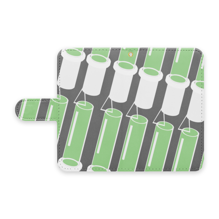 手帳型Androidケース - S - ストラップ穴 あり