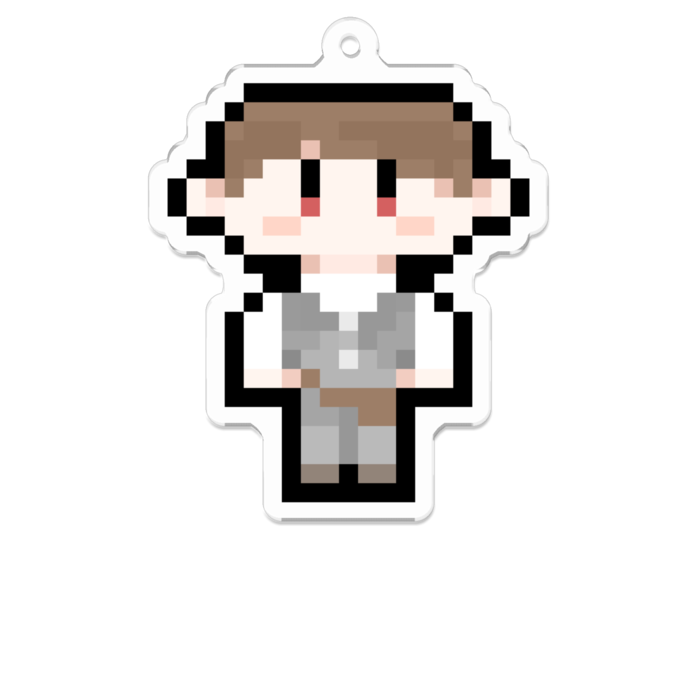 アクリルキーホルダー - 70 x 70 (mm)