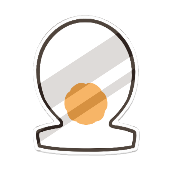 アクリルバッジ - 100 x 100 (mm)