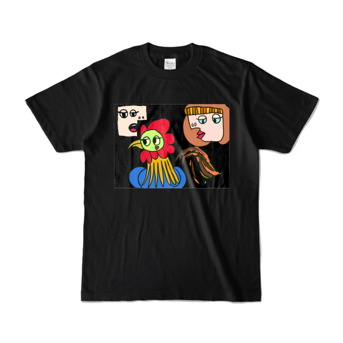 カラーTシャツ - S - ブラック (濃色)