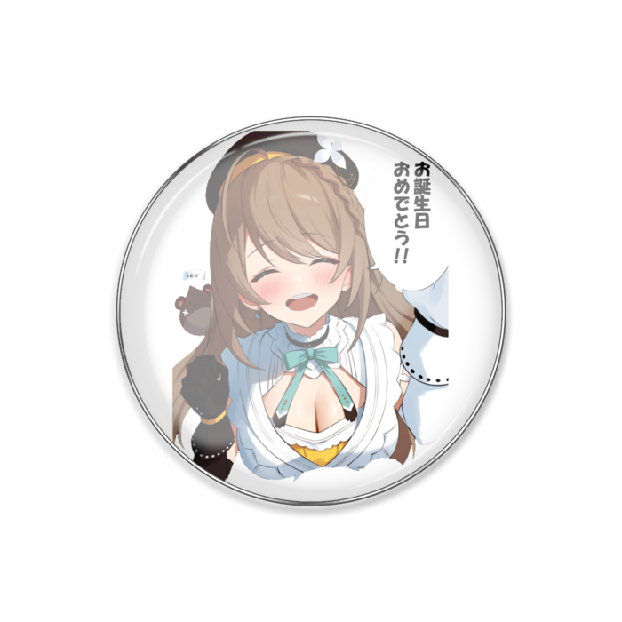 ピンバッジ (全体)【丸形25mm】