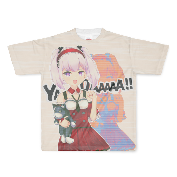 フルグラフィックTシャツ - L - 両面印刷