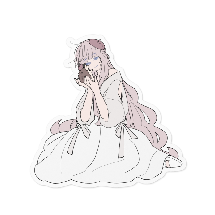 ステッカー - 100 x 100 (mm)