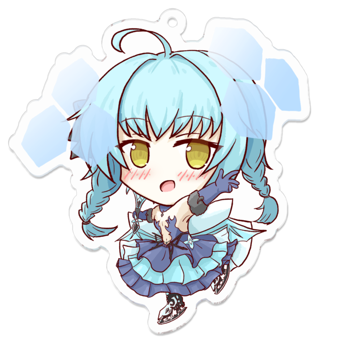 アクリルキーホルダー - 70 x 70 (mm)