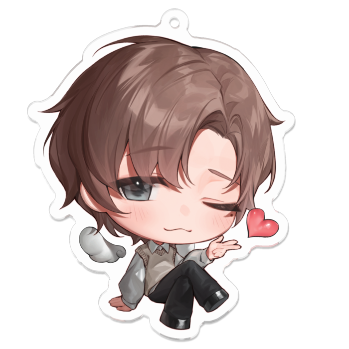 アクリルキーホルダー - 70 x 70 (mm)