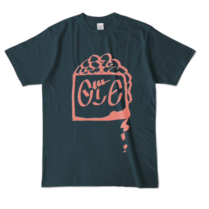 カラーTシャツ - L - デニム (濃色)