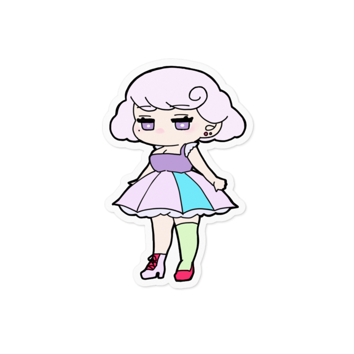 ステッカー - 100 x 100 (mm)