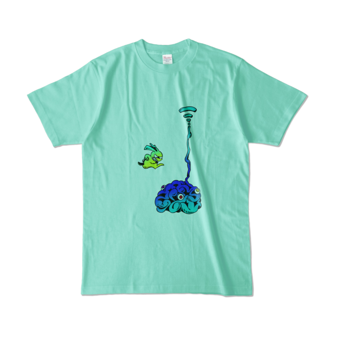 カラーTシャツ - L - アイスグリーン (淡色)