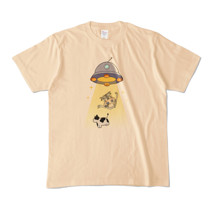 カラーTシャツ - M - ナチュラル (淡色)