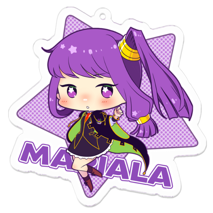 アクリルキーホルダー - 70 x 70 (mm)